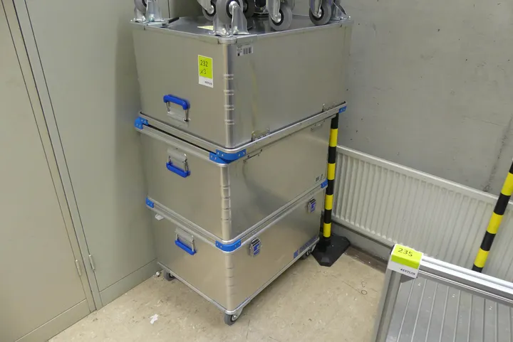 3x ZARGES Eurobox